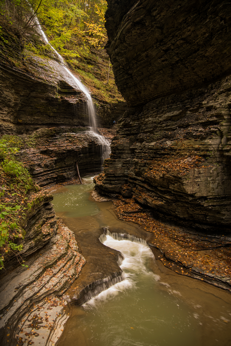 Watkins Glen State Park, Watkins Glen New York - Gorge Waterfall